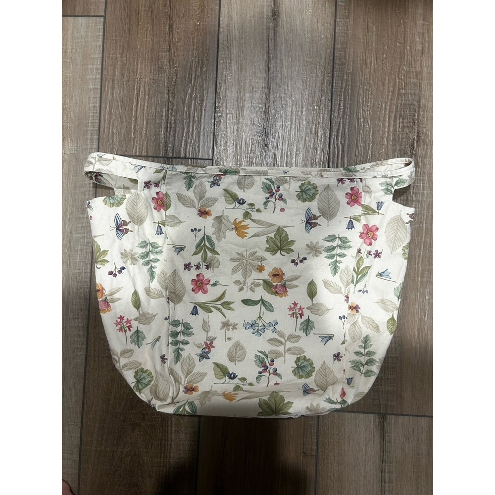Longaberger Botanical Fields MEDIUM OVAL WASTE Basket Liner